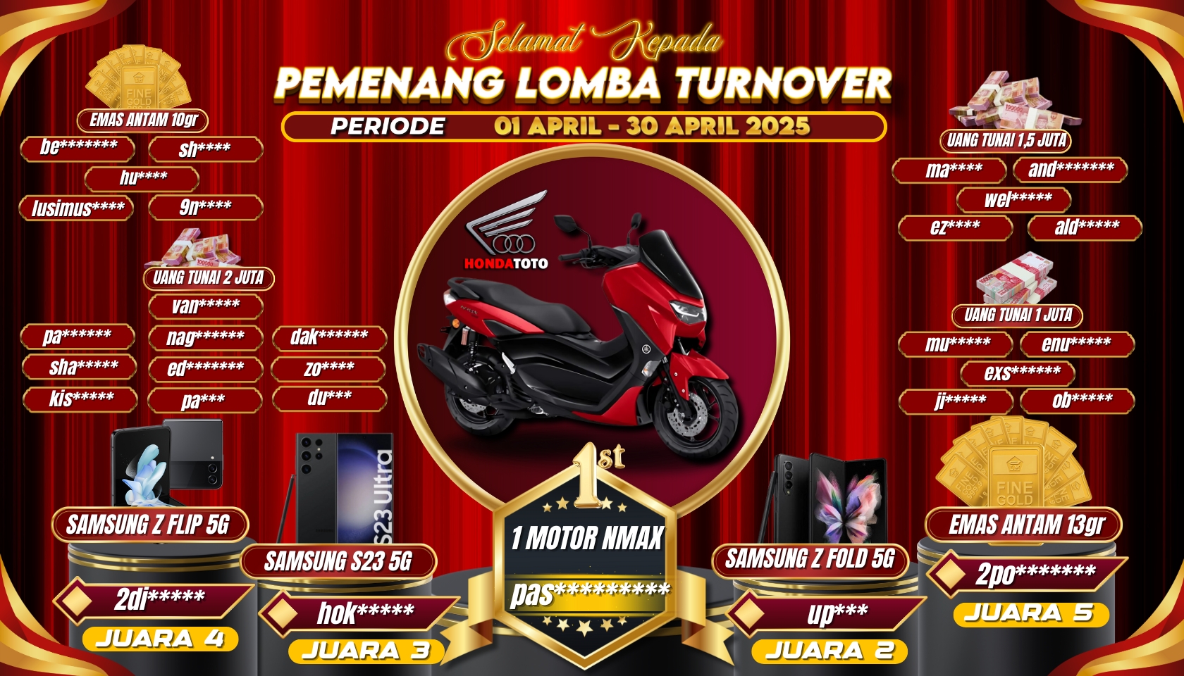 Bukti Penyerahan Hadiah 8