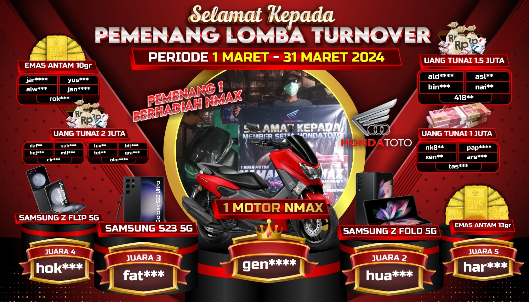 Banner Lomba Turnover 3
